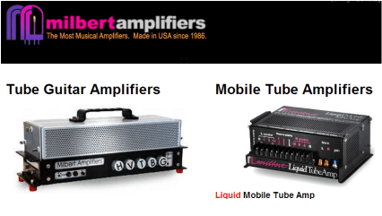 eshop at Milbert Amplifiers's web store for Made in the USA products
